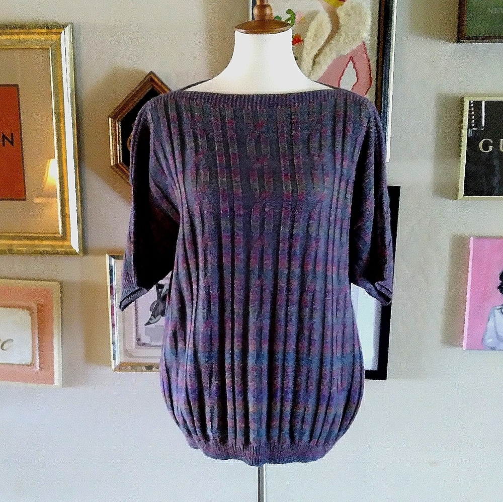 Vintage - Ms. Blake Multicolor Sweater Union‎ Label